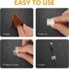 image110Pcs Cable Clips with Adhesive Tapes Wire Holder Organizer Cord Management for Car Office and Home by AGPTEK  ClearClear