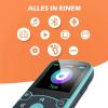 image32GB MP3 Player with Clip AGPTEK Bluetooth 50 Lossless Sound with FM Radio Voice Recorder for Sport Running Supports up to 128GB TF Card BlueBlue