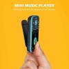 image32GB MP3 Player with Clip AGPTEK Bluetooth 50 Lossless Sound with FM Radio Voice Recorder for Sport Running Supports up to 128GB TF Card BlueBlue