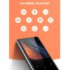 imageAGPTEK 32GB MP3 Player with Bluetooth 53 A19X 24quot Curved Screen Portable Music Player with Speaker Lossless Sound with FM Radio Voice Recorder Supports up to 128GB Blackblack