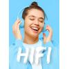 imageAGPTEK 32GB MP3 Player with Bluetooth 53 A19X 24quot Curved Screen Portable Music Player with Speaker Lossless Sound with FM Radio Voice Recorder Supports up to 128GB BlackBlue