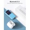 imageAGPTEK 32GB MP3 Player with Bluetooth 53 A19X 24quot Curved Screen Portable Music Player with Speaker Lossless Sound with FM Radio Voice Recorder Supports up to 128GB BlackBlue