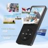 imageAGPTEK A02S 16GB MP3 Player 70 Hours Playback Lossless Sound Music Player Supports up to 128GB Dark BlueBlack