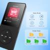 imageAGPTEK A02S 16GB MP3 Player 70 Hours Playback Lossless Sound Music Player Supports up to 128GB Dark BlueBlack