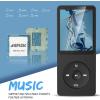 imageAGPTEK A02S 16GB MP3 Player 70 Hours Playback Lossless Sound Music Player Supports up to 128GB Dark BlueBlack