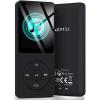 imageAGPTEK A02S 16GB MP3 Player 70 Hours Playback Lossless Sound Music Player Supports up to 128GB Dark BlueBlack