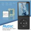 imageAGPTEK A02S 16GB MP3 Player 70 Hours Playback Lossless Sound Music Player Supports up to 128GB Dark BlueBlack