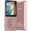 imageAGPTEK A02S 16GB MP3 Player 70 Hours Playback Lossless Sound Music Player Supports up to 128GB Dark BlueRose gold