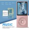 imageAGPTEK A02S 16GB MP3 Player 70 Hours Playback Lossless Sound Music Player Supports up to 128GB Dark BlueRose gold