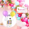 imageAGPTEK Air Balloon Pump Electric Blower with Dual Nozzles Portable Balloon Blower Pump for Inflation with LED Magical Ball Light for Decoration and Party