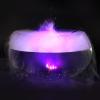 imageAGPTEK Aluminum Mist Maker Water Fountain Pond Fogger Air Humidifier Atomizer Mini Fog Machine with 12 Color Changing LED Lights
