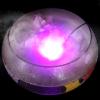 imageAGPTEK Aluminum Mist Maker Water Fountain Pond Fogger Air Humidifier Atomizer Mini Fog Machine with 12 Color Changing LED Lights