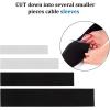 imageAGPTEK Cable Management Sleeve 118quot Super Long Neoprene Adjustable Cable Sleeves for TV Computer Cable Management Sleeves for PCHome TheaterSpeaker Home Entertainment Center