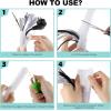 imageAGPTEK Cable Sleeve Cover 10ft  45 inch Desk Cord Organizer Cable Hider Home Office Wire Management Computer TV Wire Loom Tubing Pet Proof Cord Protector from Cat Dog Chewing BlackWhite