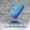 imageAGPTEK Carrying Case EVA Zipper Carrying Hard Case Cover for Digital Voice Recorders MP3 Players Storage Holder for 3D Printing Pen USB Cable Earphones Memory Cards U Disk BlackBlue