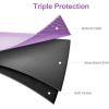 imageAGPTEK Carrying Case EVA Zipper Carrying Hard Case Cover for Digital Voice Recorders MP3 Players Storage Holder for 3D Printing Pen USB Cable Earphones Memory Cards U Disk BlackPurple