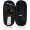 imageAGPTEK Carrying Case EVA Zipper Carrying Hard Case Cover for Digital Voice Recorders MP3 Players Storage Holder for 3D Printing Pen USB Cable Earphones Memory Cards U Disk BlackBlue
