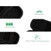 imageAGPTEK Carrying Case EVA Zipper Carrying Hard Case Cover for Digital Voice Recorders MP3 Players Storage Holder for 3D Printing Pen USB Cable Earphones Memory Cards U Disk BlackBlack