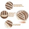 imageAGPTEK Cosplay Synthetic Wavy Wigs M3GAN Wig 275inch Middle Part CurlyHeat Resistant Fiber Soft and Smooth Texture Perfect for HalloweenCosplay and Festive Decorations