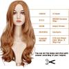 imageAGPTEK Cosplay Synthetic Wavy Wigs M3GAN Wig 275inch Middle Part CurlyHeat Resistant Fiber Soft and Smooth Texture Perfect for HalloweenCosplay and Festive Decorations