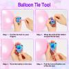 imageAGPTEK Electric Air Balloon Pump 110V 600W Rose Red Portable Dual Nozzle InflatorBlower for Party DecorationBPurple