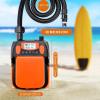 imageAGPTEK Electric Air Pump Digital 16PSI 12V Rechargeable SUP Electric Air Pump Compressor Quick Air InflatorDeflator Portable Electric High Pressure Air Pump for Air Mattresses Inflatable Boats