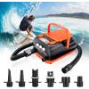 imageAGPTEK Electric Air Pump Digital 16PSI 12V Rechargeable SUP Electric Air Pump Compressor Quick Air InflatorDeflator Portable Electric High Pressure Air Pump for Air Mattresses Inflatable Boats