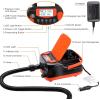 imageAGPTEK Electric Air Pump Digital 16PSI 12V Rechargeable SUP Electric Air Pump Compressor Quick Air InflatorDeflator Portable Electric High Pressure Air Pump for Air Mattresses Inflatable Boats