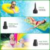 imageAGPTEK Electric Air PumpPortable Air Pump with 3 Nozzles 45kPa QuickFill110V AC12V DC InflatorDeflator Pumps for Outdoor Camping Inflatable Air Mattress Beds Boats Swimming Ring