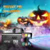 imageAGPTEK Fog Machine 500W Portable Led Smoke Machine with Lights Red Blue Green ampamp Wireless Remote Control for Halloween Christmas Wedding Parties DJ Performance ampamp Stage Show