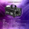 imageAGPTEK Fog Machine 500W Portable Led Smoke Machine with Lights Red Blue Green ampamp Wireless Remote Control for Halloween Christmas Wedding Parties DJ Performance ampamp Stage Show