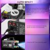 imageAGPTEK Fog Machine 500W Portable Led Smoke Machine with Lights Red Blue Green ampamp Wireless Remote Control for Halloween Christmas Wedding Parties DJ Performance ampamp Stage Show