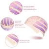 imageAGPTEK Full Long Curly Wavy Rainbow Hair Wig Heat Resistant Wig for Music Festival Theme Parties Wedding Concerts Dating Cosplay ampamp MoreLong Straight Wig