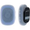 imageAGPTEK G02 8GB Clip MP3 Player with FM Shuffle Portable Music Player with Sweatproof Silicone Case for Sports BlueBlue