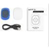 imageAGPTEK G02 8GB Clip MP3 Player with FM Shuffle Portable Music Player with Sweatproof Silicone Case for Sports BlueBlue