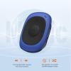 imageAGPTEK G02 8GB Clip MP3 Player with FM Shuffle Portable Music Player with Sweatproof Silicone Case for Sports BlueBlue