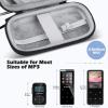 imageAGPTEK MP3 MP4 Player Case for 24 inch MP3 Player for Graciosofor ChenFecfor Safuciivfor RUIZUfor Aiworth and Other MP3 Players Under 24 inch Portable Case with Metal Carabiner ClipBlack