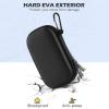 imageAGPTEK MP3 MP4 Player Case for 24 inch MP3 Player for Graciosofor ChenFecfor Safuciivfor RUIZUfor Aiworth and Other MP3 Players Under 24 inch Portable Case with Metal Carabiner ClipBlack