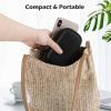 imageAGPTEK MP3 MP4 Player Case for 24 inch MP3 Player for Graciosofor ChenFecfor Safuciivfor RUIZUfor Aiworth and Other MP3 Players Under 24 inch Portable Case with Metal Carabiner ClipBlack