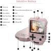 imageAGPTEK MP3 Player for Kids Portable 8GB Music Player with Builtin Speaker FM Radio Voice Recorder Expandable Up to 128GB Rose GoldK1Rose Gold