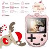 imageAGPTEK MP3 Player for Kids Portable 8GB Music Player with Builtin Speaker FM Radio Voice Recorder Expandable Up to 128GB Rose GoldK1Rose Gold