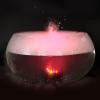imageAGPTEK Mist Maker Fogger Water Fountain Pond Fog Machine Atomizer Air Humidifier with 12 LED Light Color Change for Office Home Room Car Black