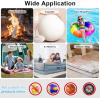 imageAGPTEK Rechargeable Air Pump Electric Air Pump 4000mAh Battery QuickFill Inflator ampamp Deflator with 3 Nozzles Lightweight ampamp Portable Perfect for Air Beds Air Mattresses Pool Toys ampamp Inflatable