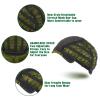 imageAGPTEK Short Green Clown Wig Halloween Cosplay Wig Green Wig 275inch Mens Short Wavy Wig in Deep Green  Perfect for Halloween and Cosplay Characters