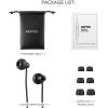 imageAGPTEK Sleep Earbuds inEar Earphones for Sleeping with 3 Sizes UltraLight Soft Silicone Noise Isolating Headphone Perfect for Sleeping Insomnia Side Sleeper Air Travel Meditation ampamp Relaxation