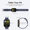 imageAGPTEK Smart Watch 169quot43mm Smartwatch for Android and iOS Phones IP68 Waterproof Fitness Tracker Watch Heart Rate Monitor Pedometer Sleep Monitor for Men WomenBlue