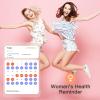 imageAGPTEK Smart Watches for Women Waterproof Sport Smartwatch for iPhone Android Phones Fitness Tracker Watch Support Heart Rate Monitor Pedometer Sleep Monitor