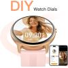 imageAGPTEK Smart Watches for Women Waterproof Sport Smartwatch for iPhone Android Phones Fitness Tracker Watch Support Heart Rate Monitor Pedometer Sleep Monitor