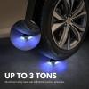 imageAGPTEK Solar Driveway Lights Outdoor 12 Pack 2 Color Modes LED Deck Dock Marine Waterproof Driveway Marker Lights for Step Sidewalk Stair Garden Pathway Walkway Yard Warm WhiteCool WhiteBlue Light  Cool White