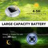 imageAGPTEK Solar Driveway Lights Outdoor 12 Pack 2 Color Modes LED Deck Dock Marine Waterproof Driveway Marker Lights for Step Sidewalk Stair Garden Pathway Walkway Yard Warm WhiteCool WhiteWarm White  Cool White
